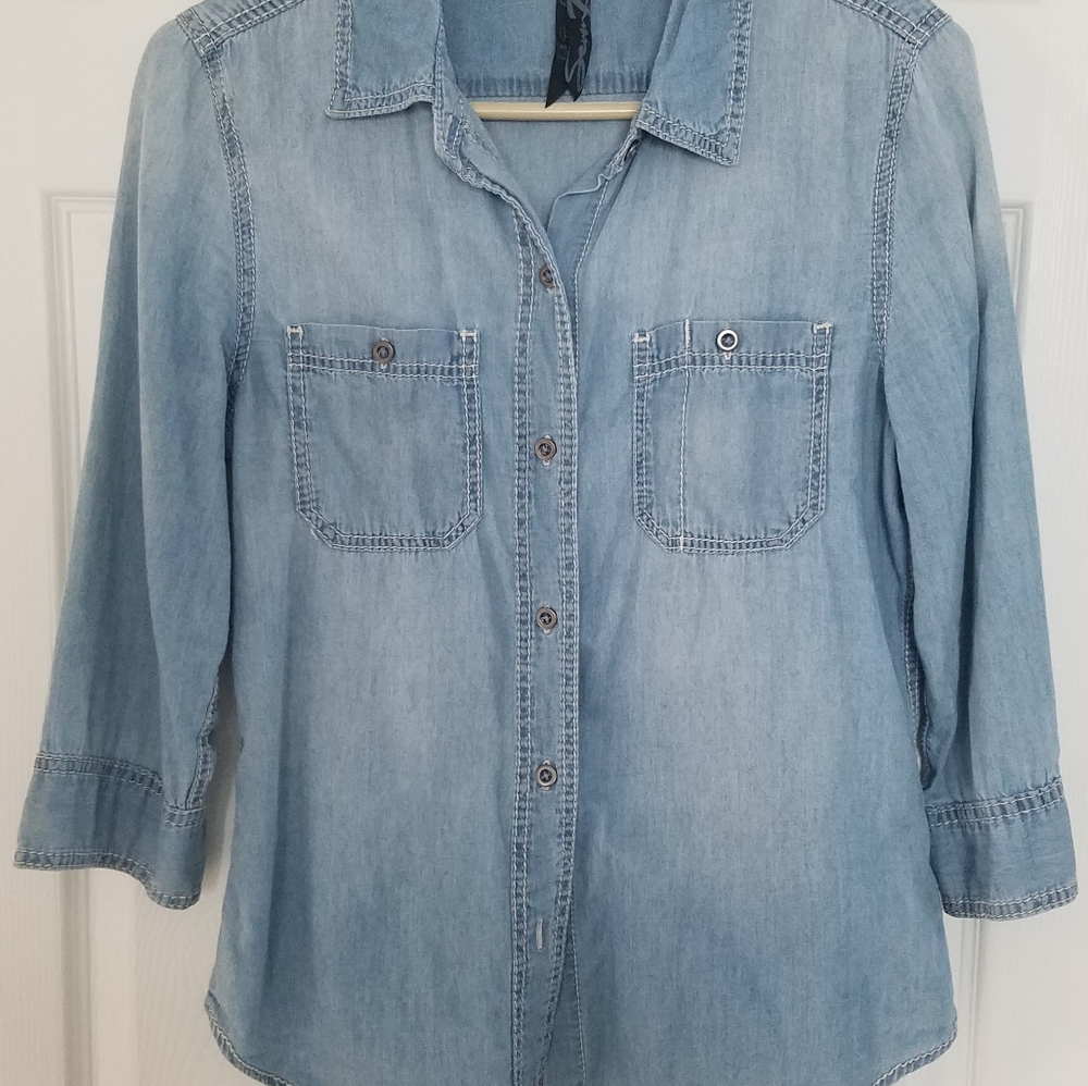 Seven denim top